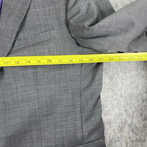 Ted‎ Baker Endurance Suit Jacket 42R Gray 2 Button Wool New with Defects NWD - Picture 7 of 16